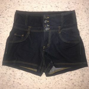 High Waisted Jean Shorts